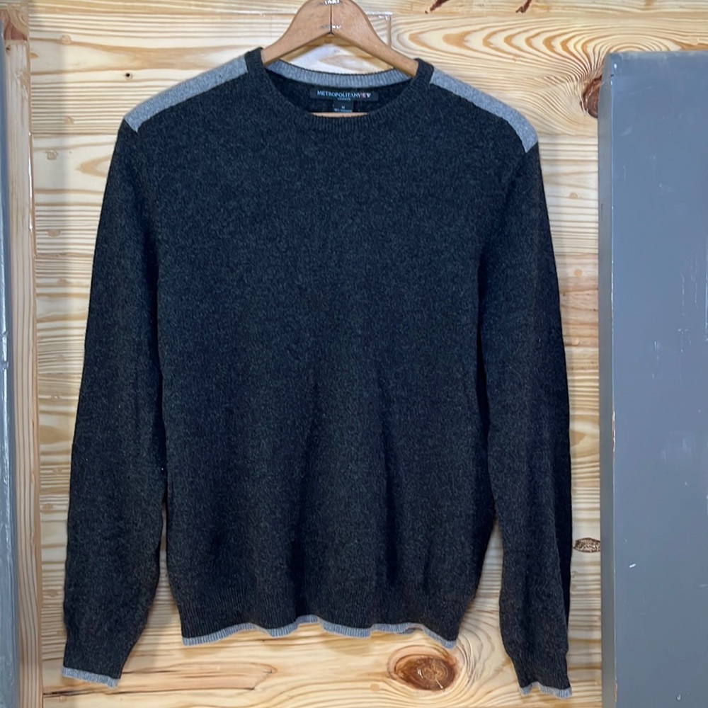 100% Cashmere Gray - Light Sweater